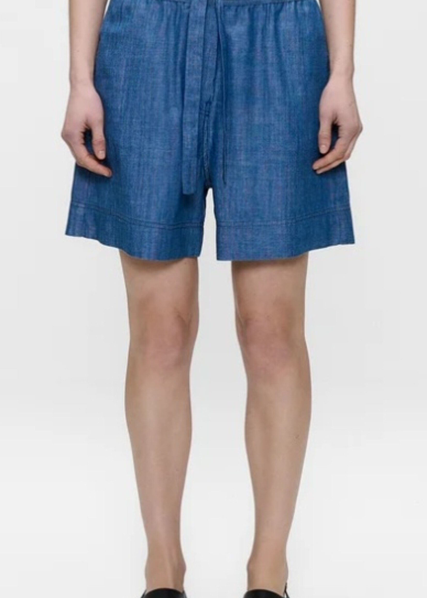 Zenggi Denim chambray shorts