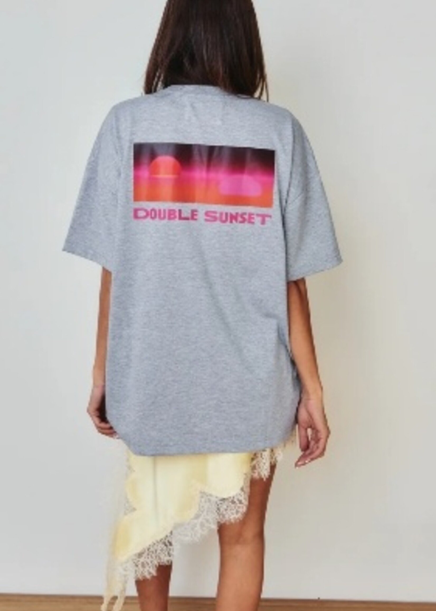 Double sunset The unisex T