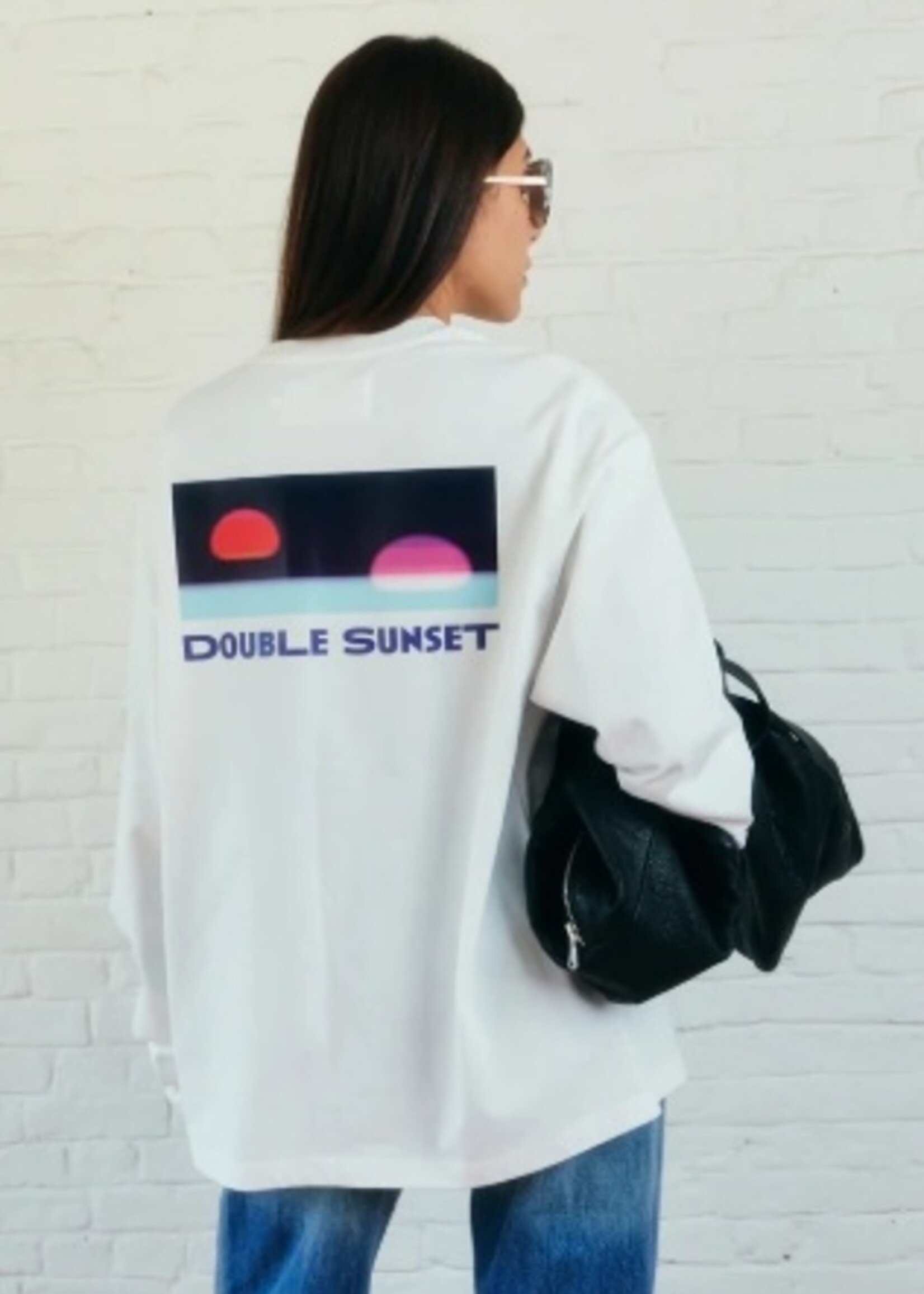 Double sunset The unisex longsleeve