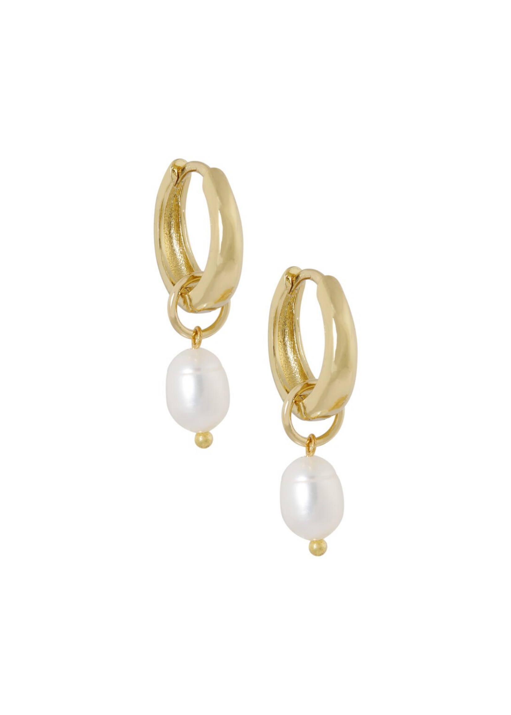 Ellen Beekmans Oorringetjes met parel