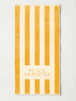 Place Reservee Place Reservee -Strandlaken 100 x 200 cm gold