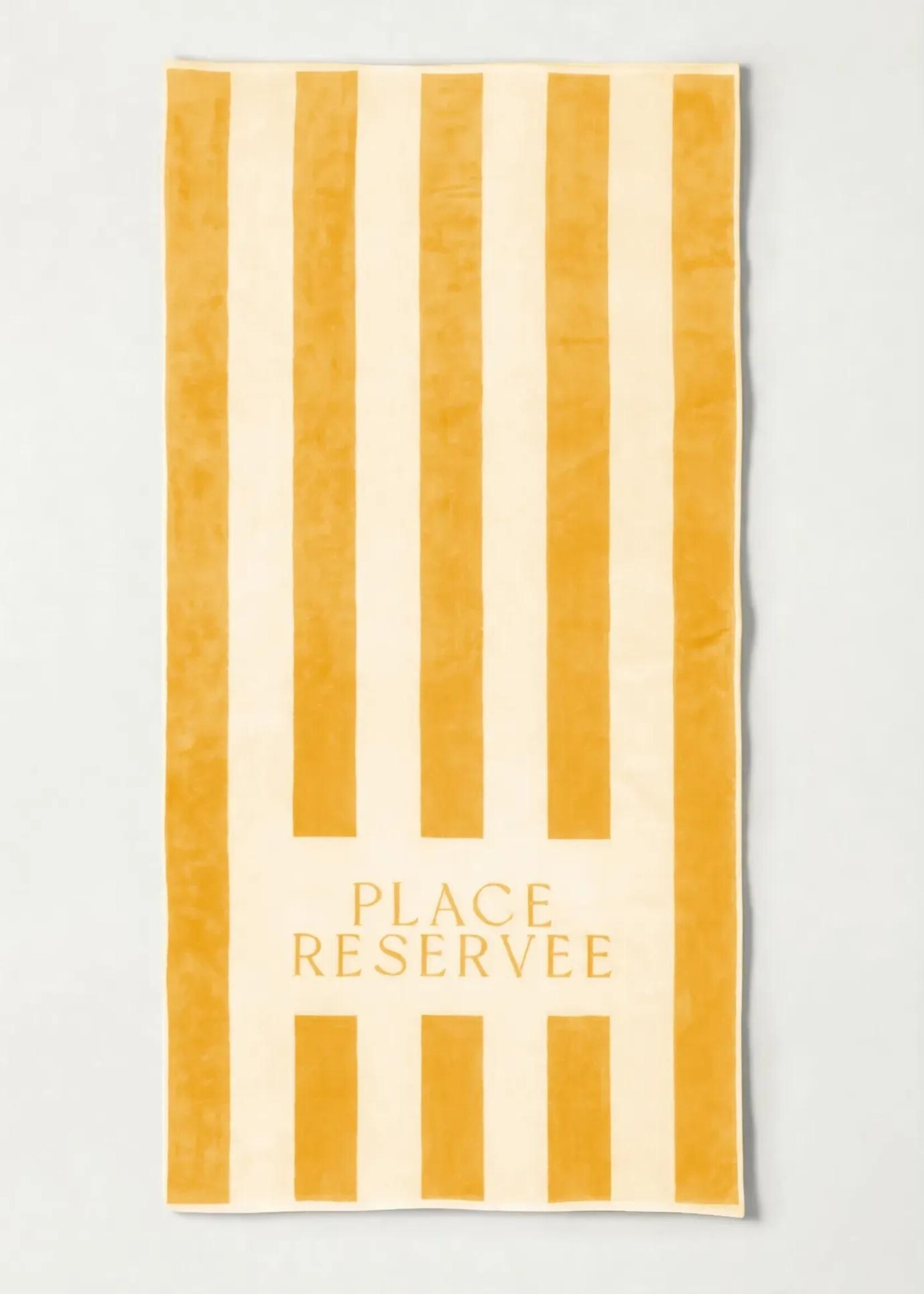 Place Reservee Strandlaken 100 x 200 cm gold