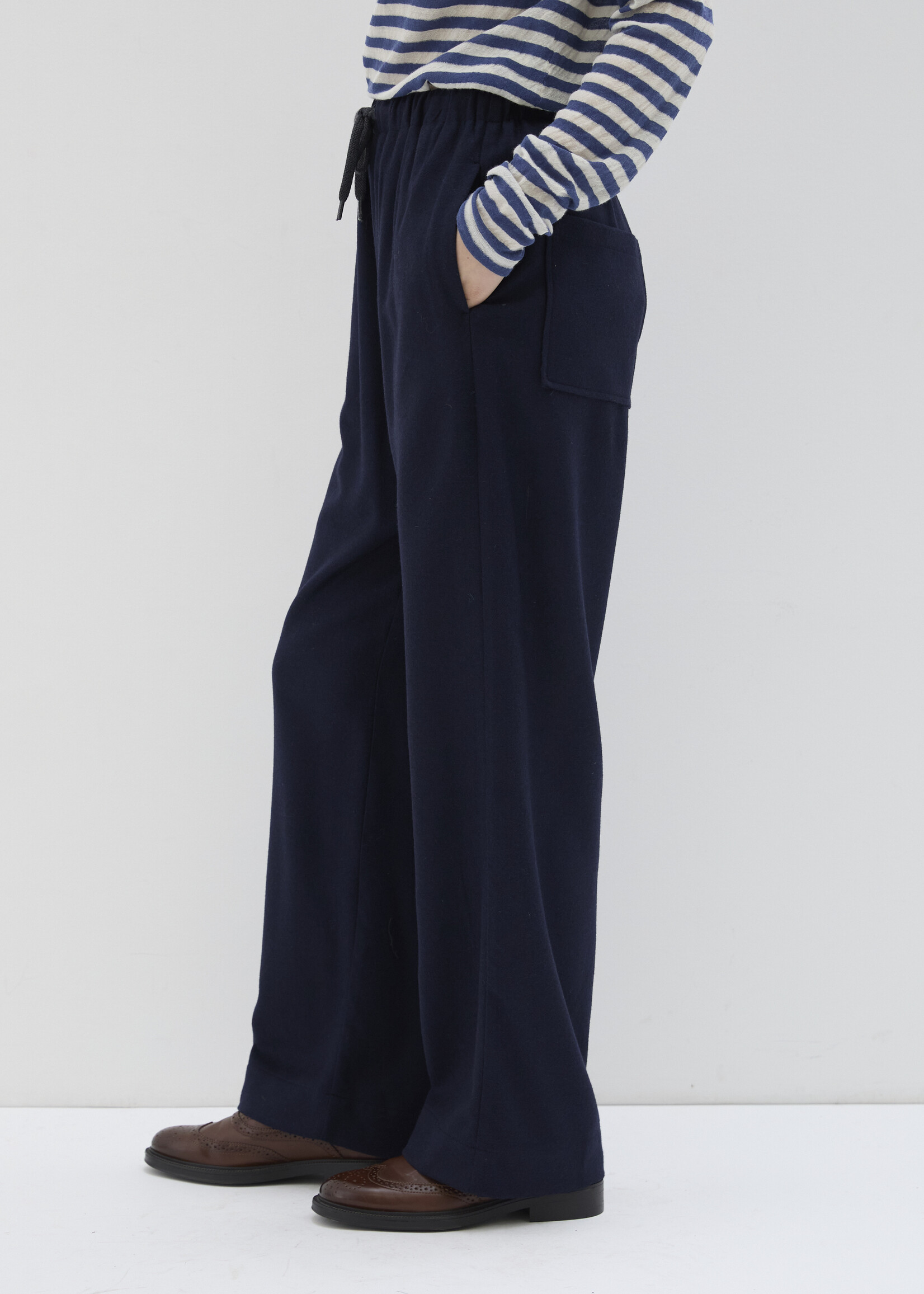 Phisique du role Long venezia pants flanella wool viscose 26W112