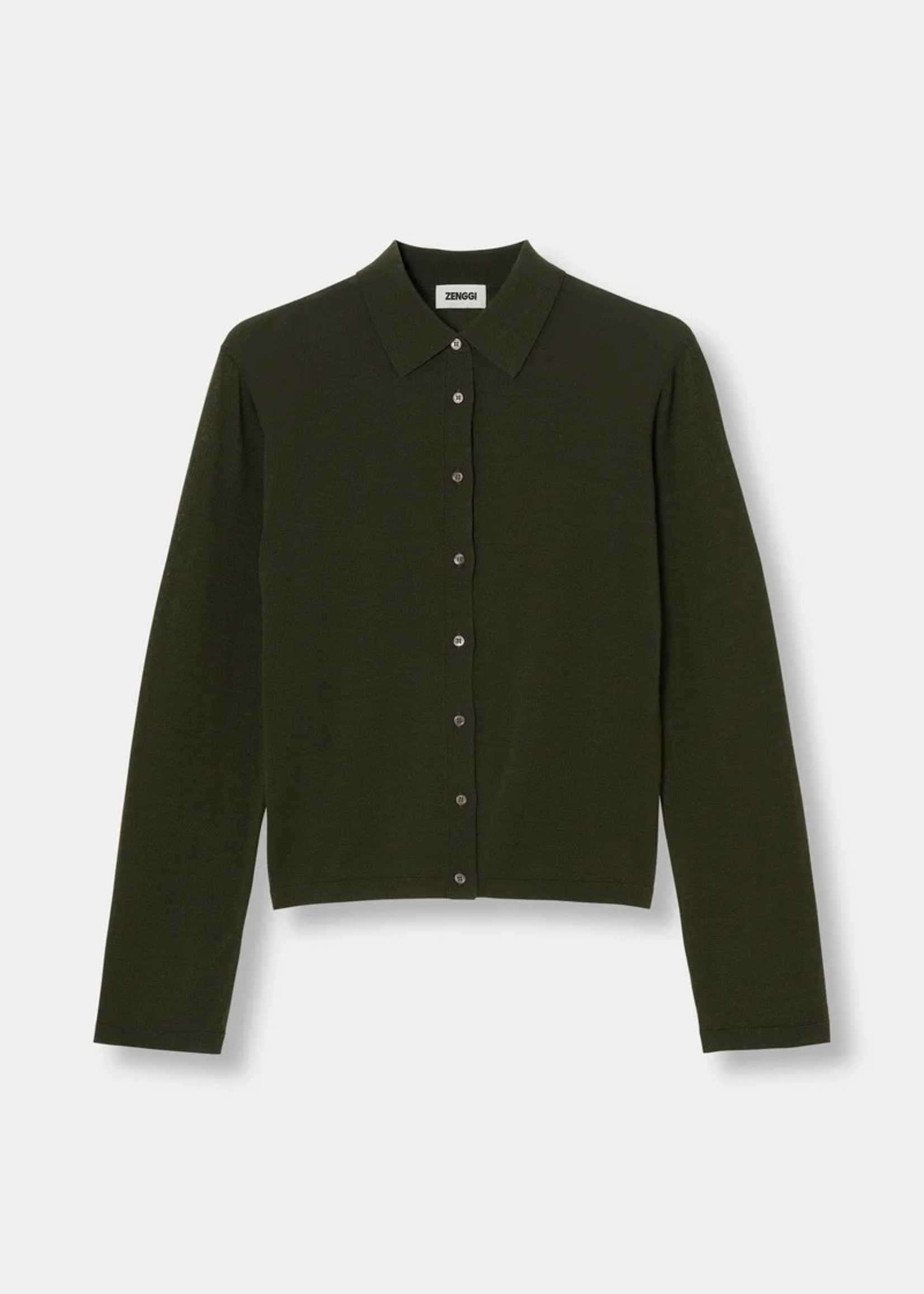 Zenggi Light wool merino knit shirt Y03 1001 3002