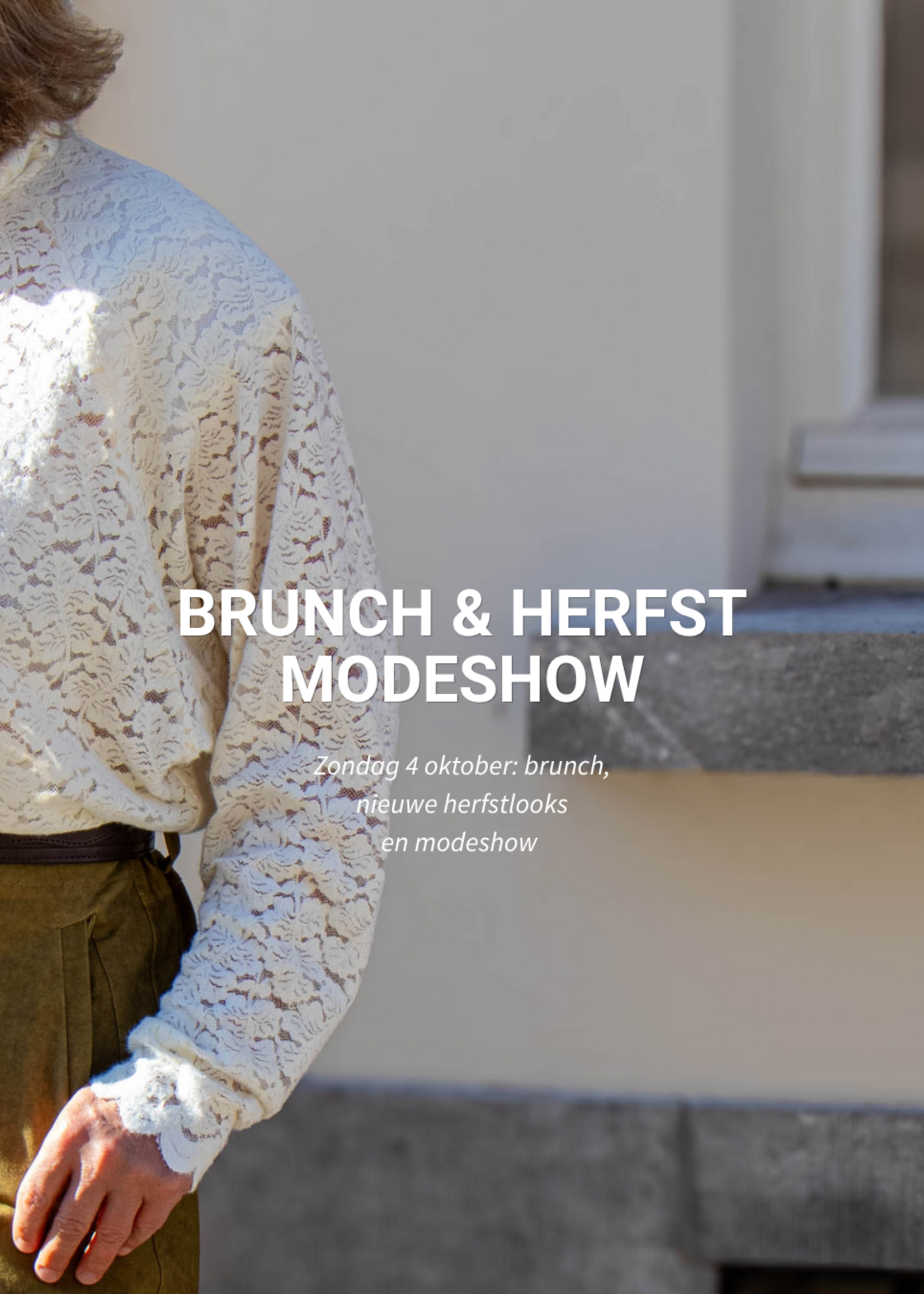 Authentics Brunch & Herfst Modeshow 4 oktober om 11u