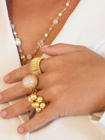 Ibu jewels Ibu Jewels - Ring Bob gold