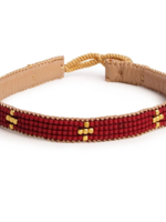 Ibu jewels Ibu jewels - Bracelet little star maroon