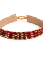 Ibu jewels Ibu Jewels - Bracelet the bar brown