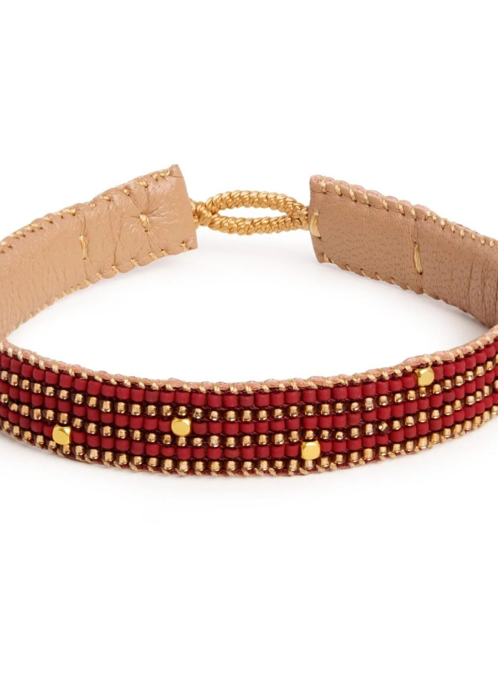 Ibu jewels Bracelet the bar brown