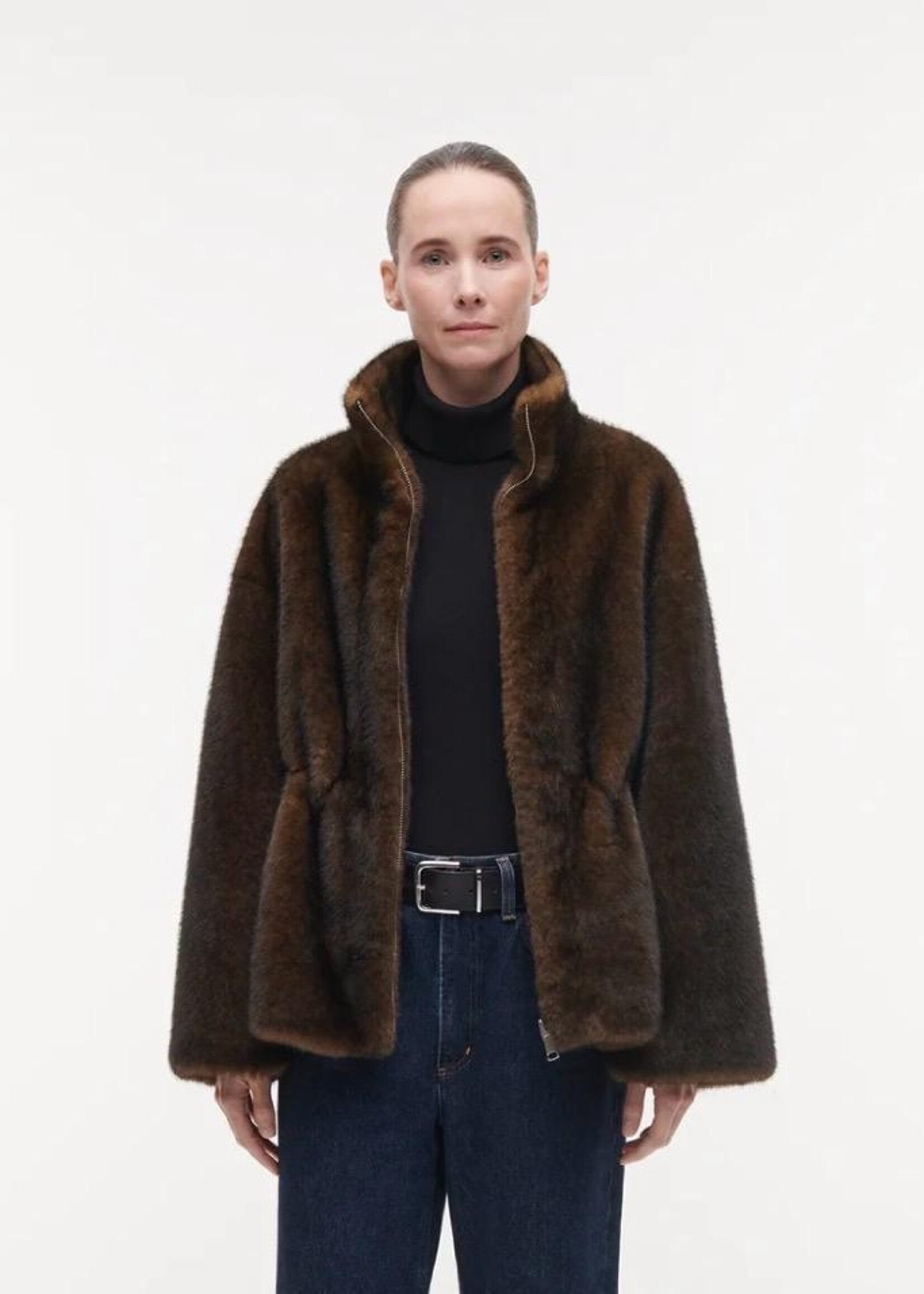 Studio AR Frankie faux mink