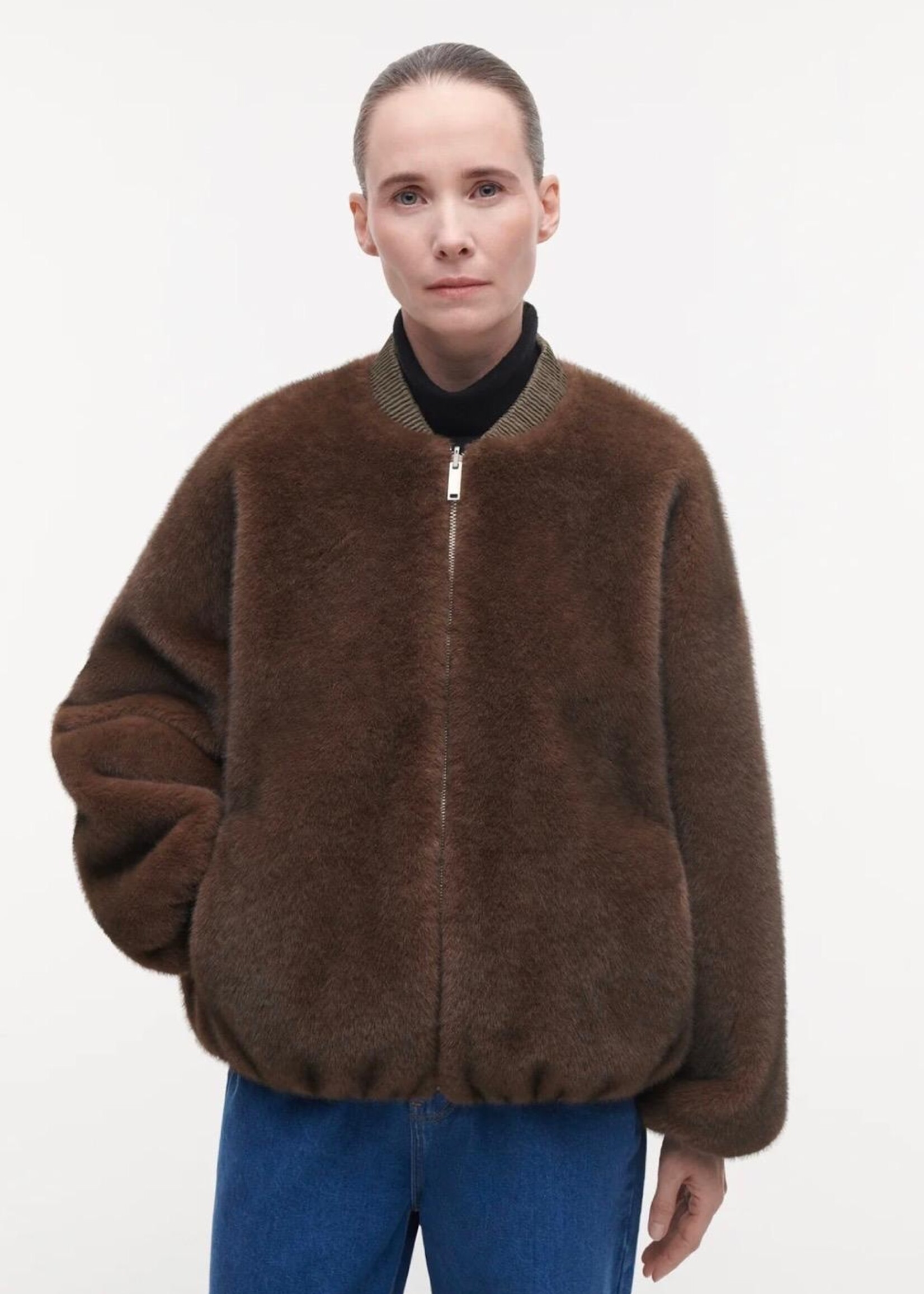 Studio AR Etta faux mink