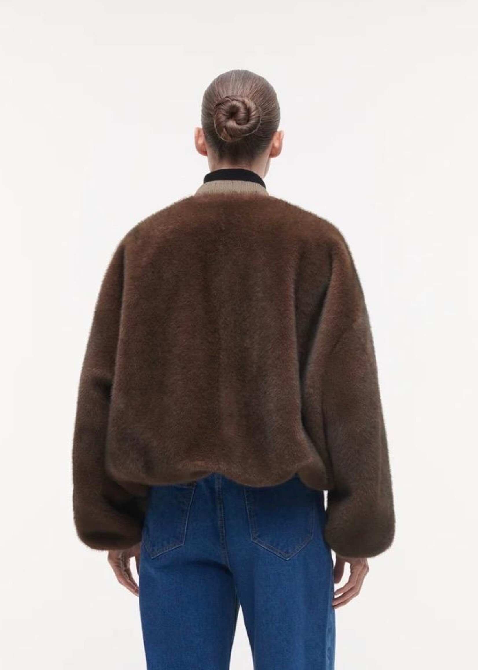 Studio AR Etta faux mink