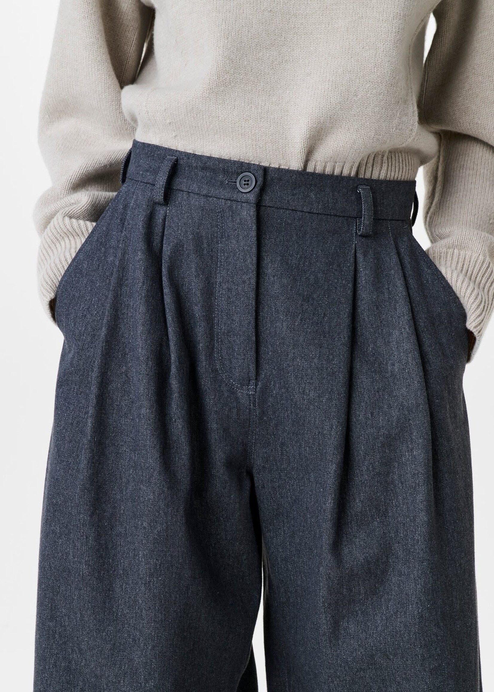 Zenggi Denim jade pants