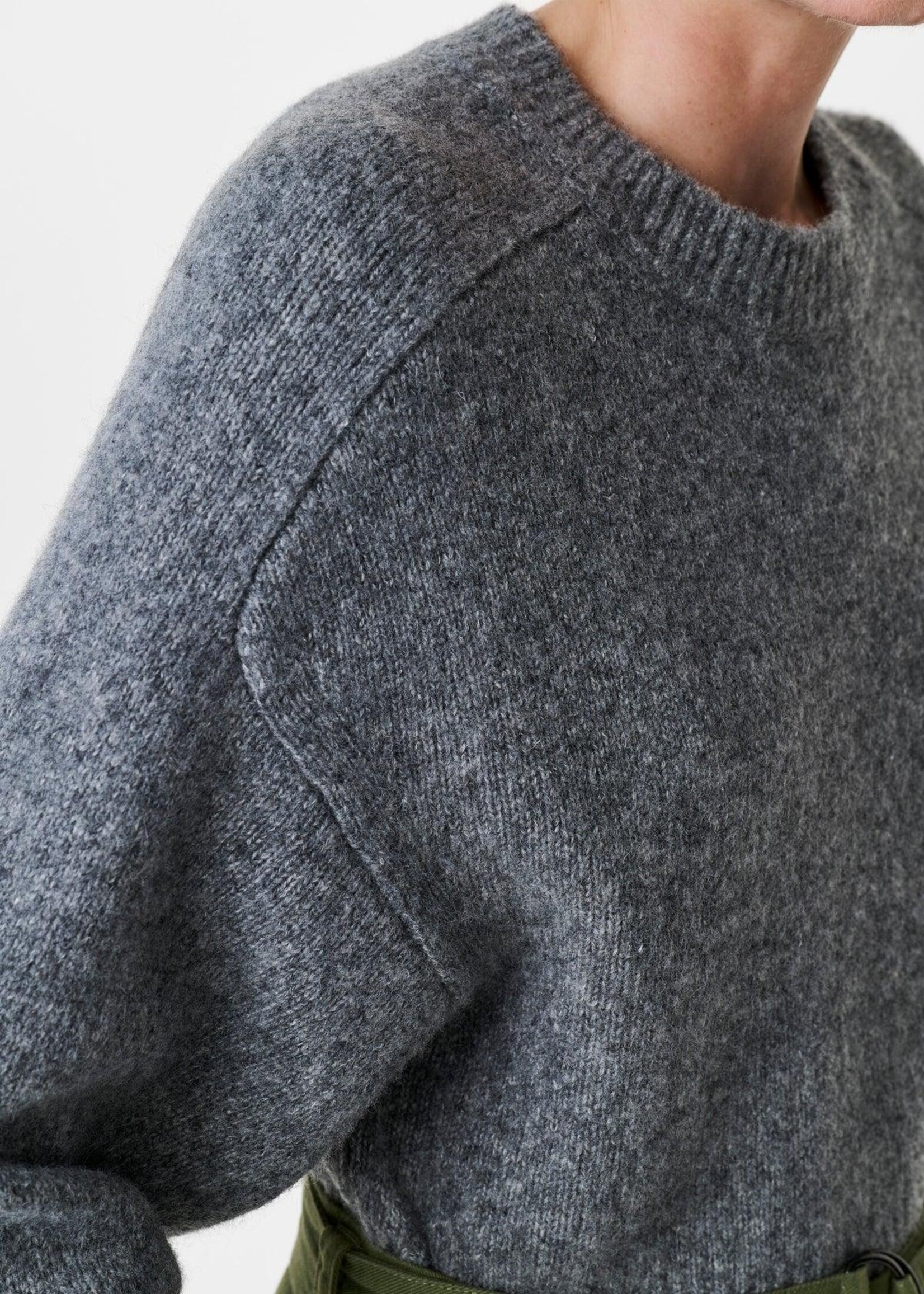 Zenggi Lamb silk round neck sweater Y03 1018 3006
