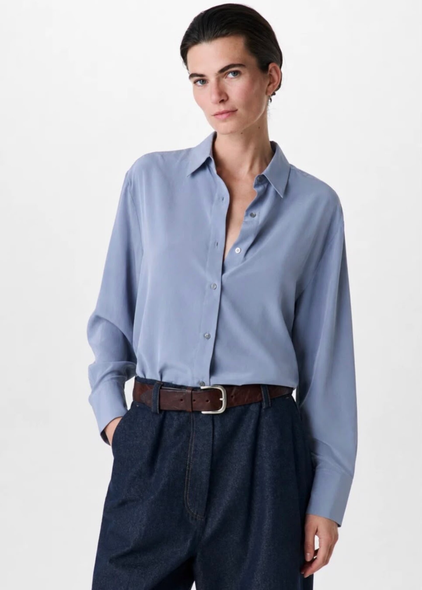 Zenggi Technosilk boxy shirt