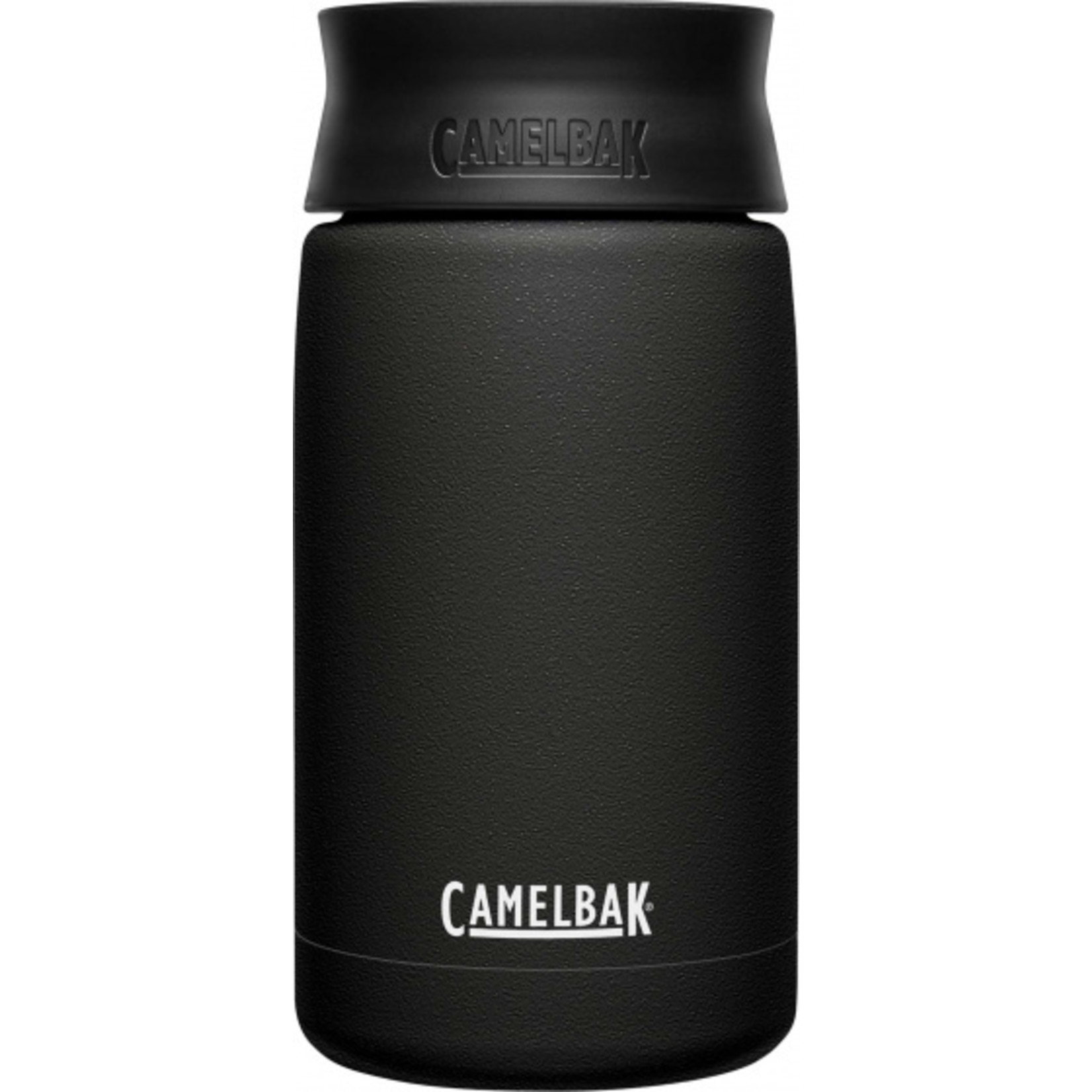CamelBak drinkfles Hot Cap 0,4 liter RVS/polypropyleen zwart