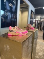 Dwrs label Dwrs label sneaker Los Angeles leopard pink/camel