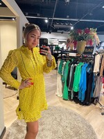 Nikkie Nikkie vieve dress corn yellow