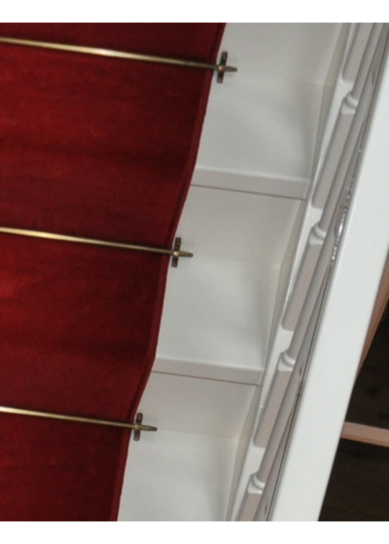 Traproede Oud messing 9 mm