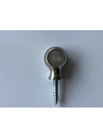 Knologen Nikkel Mat 11 mm Klassiek