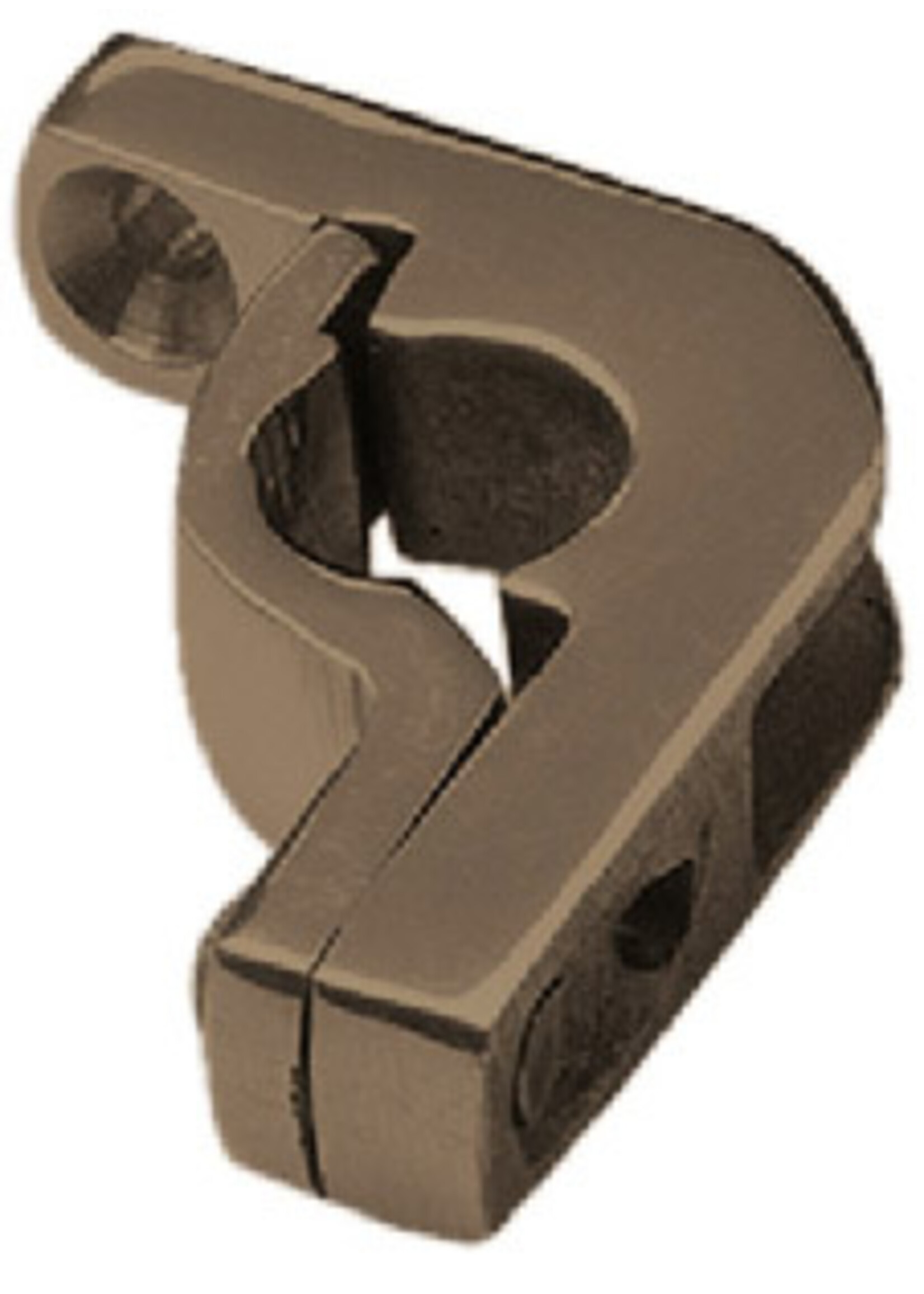 Klapogen Oud messing 9 mm