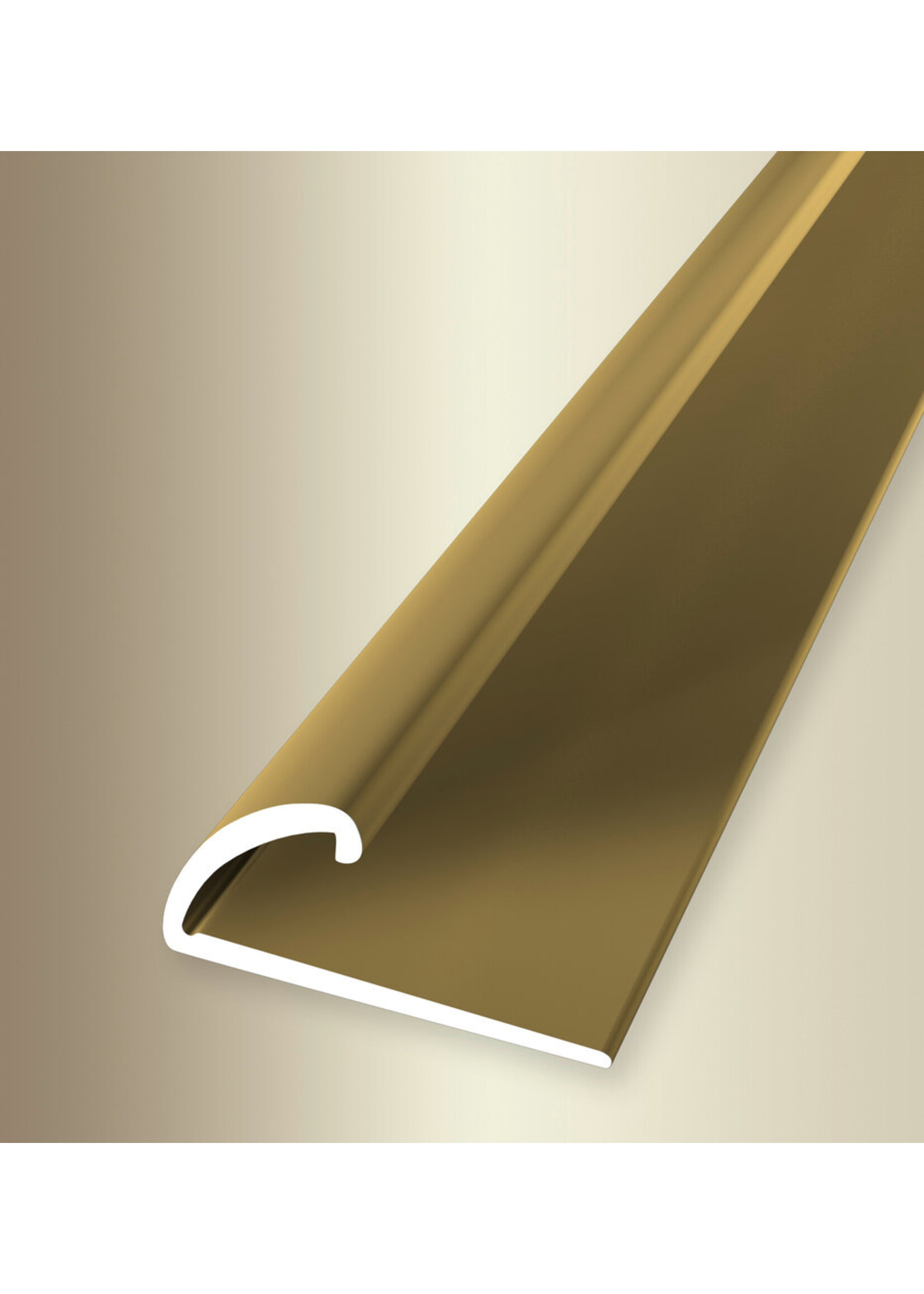 Vouwstrip Messing Mat