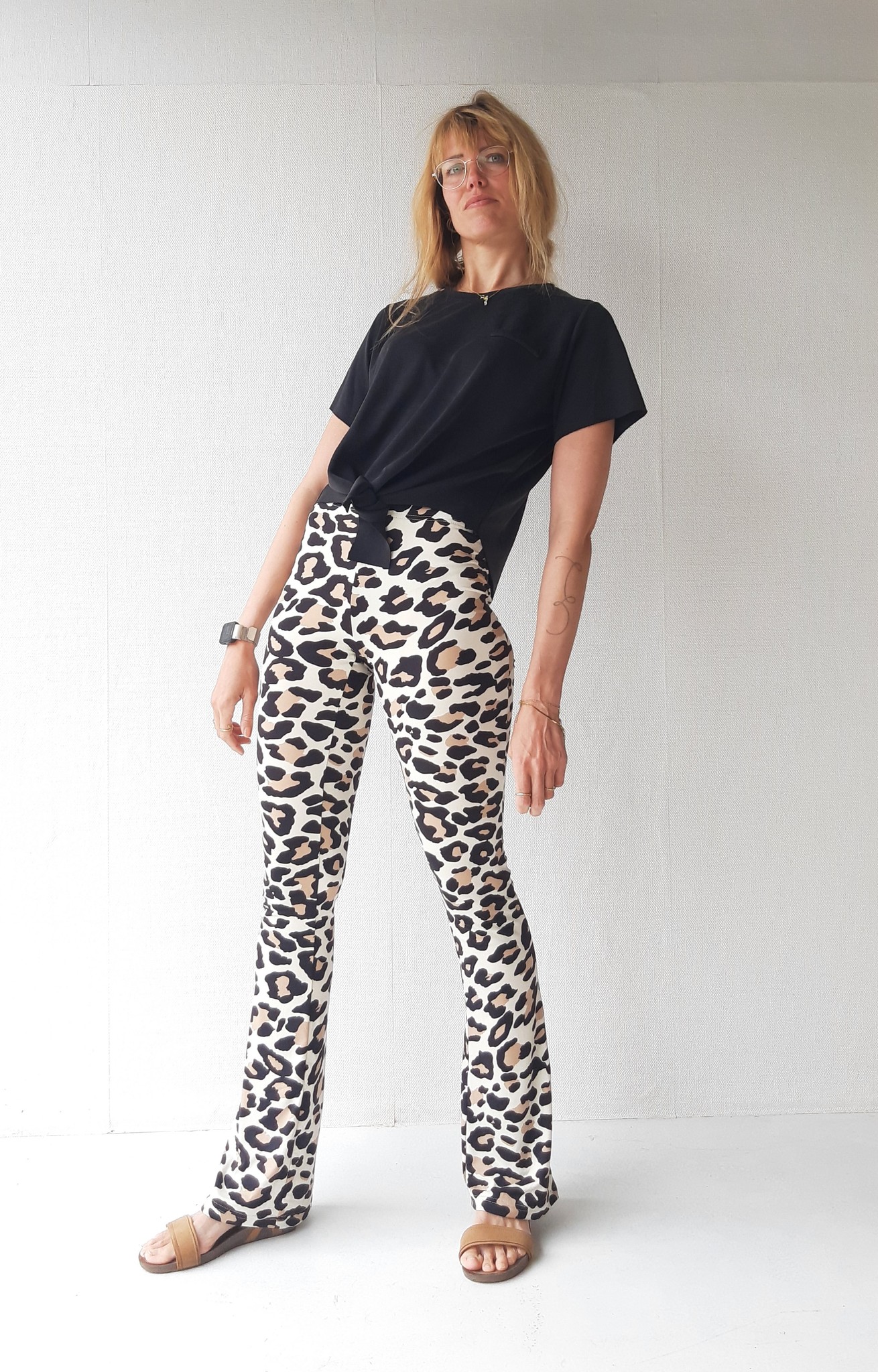 Unstoppable Leopard Suede Flare Pants – Sunshine Girls Boutique