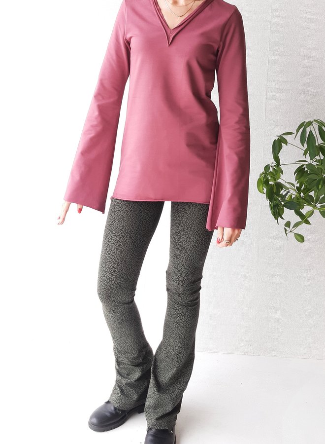 Lizzy longsleeve oud roze