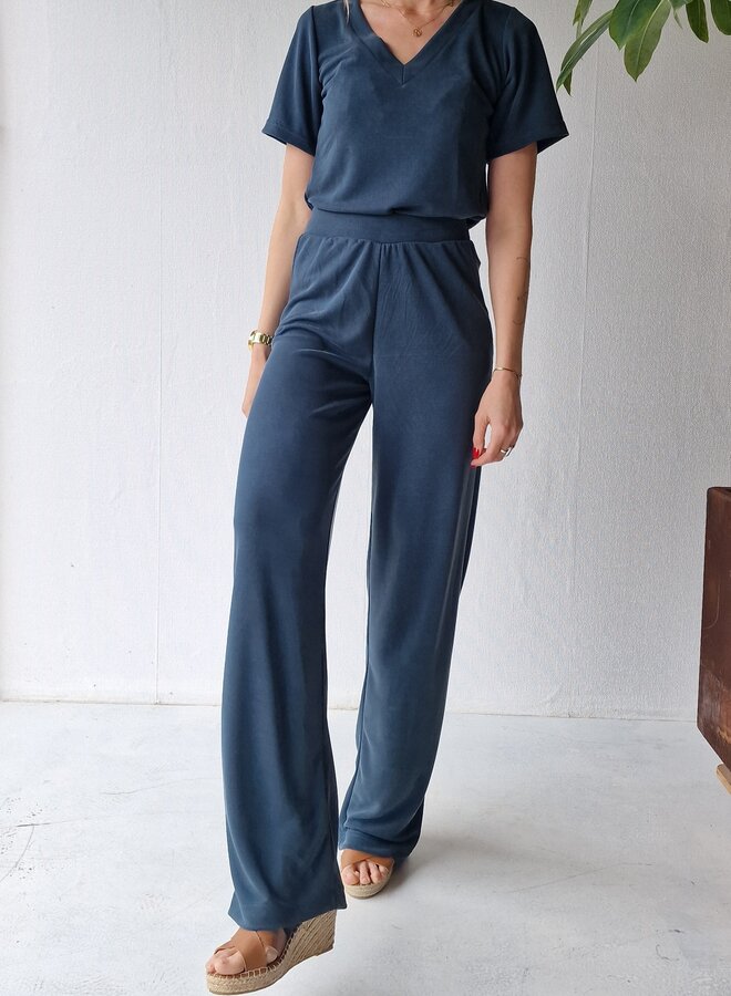 Wide leg - high rise | Tall | modal green