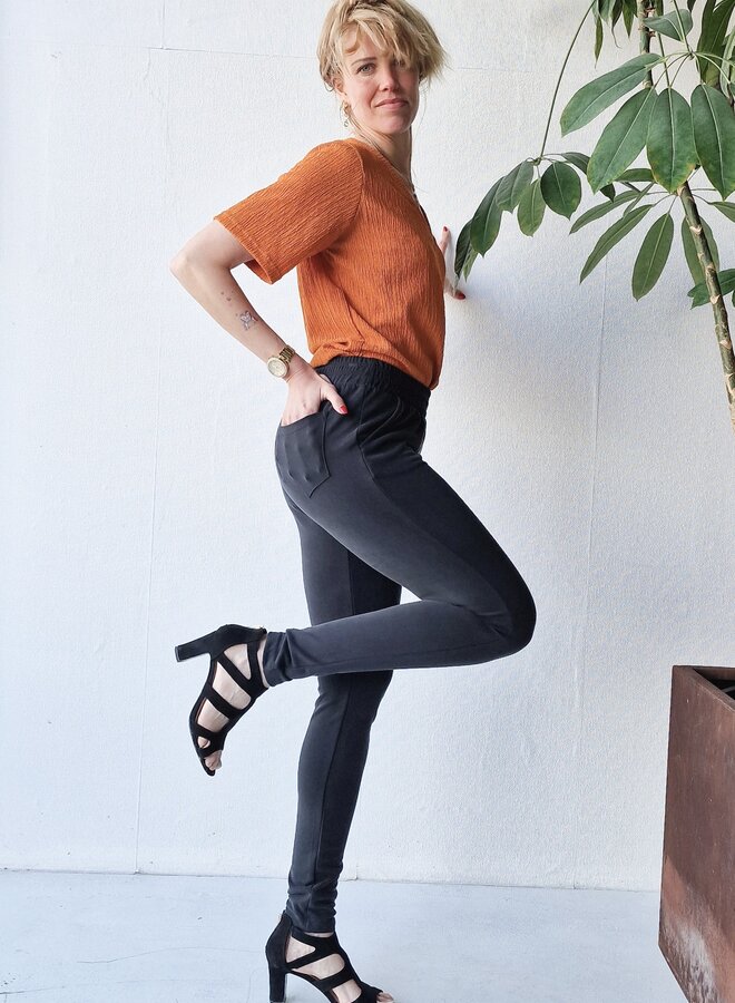 Chino model | pants | modal black