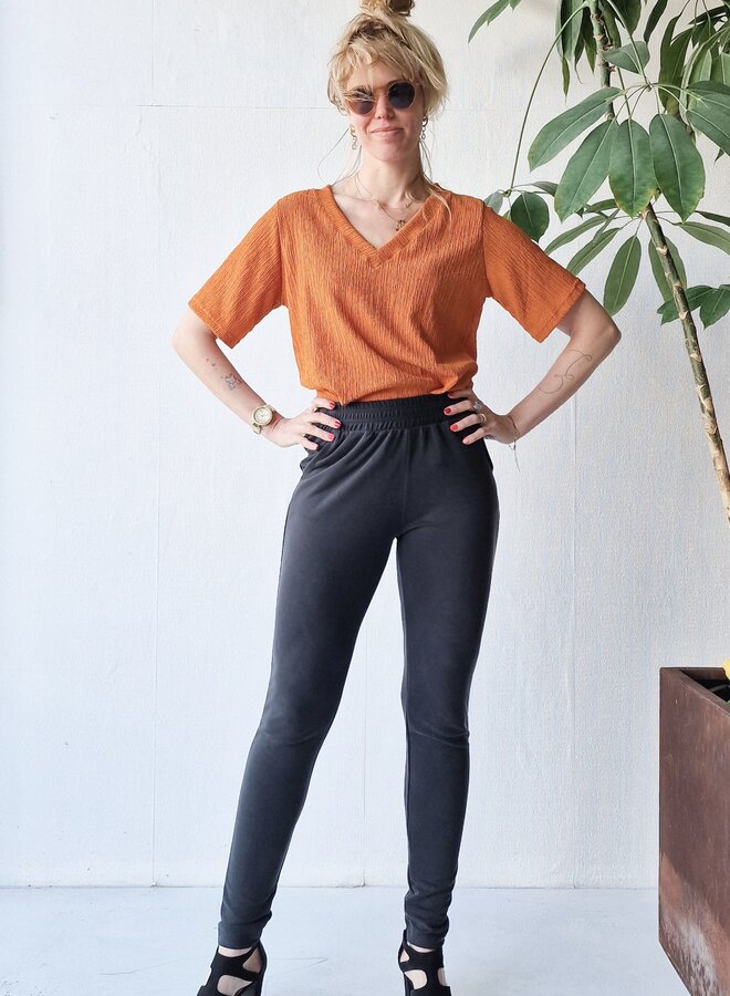 Chino model | broek | modal zwart