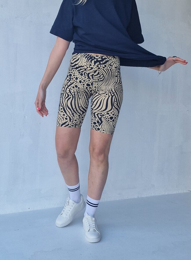 Biker shorts Madame Liz | animal print