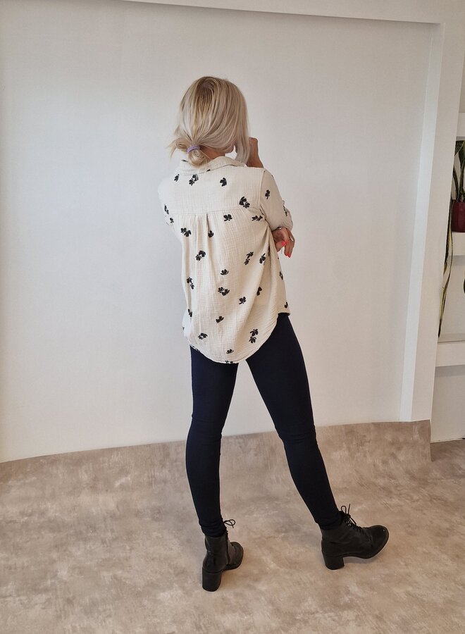 Extra lange legging marineblauw | tall | lengtemaat 32, 34 en 36