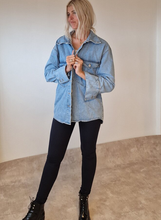 Extra lange legging marineblauw | tall | lengtemaat 32, 34 en 36