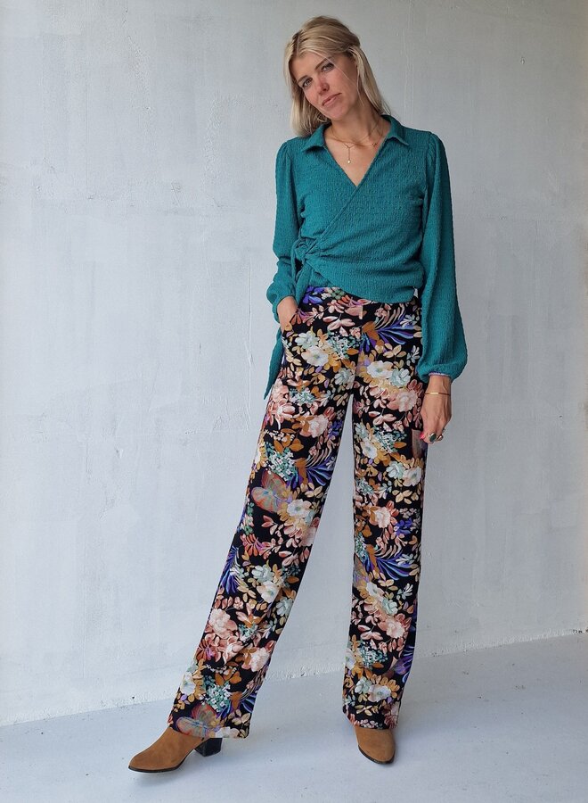 Wide leg in length "36 - Madame Liz - print