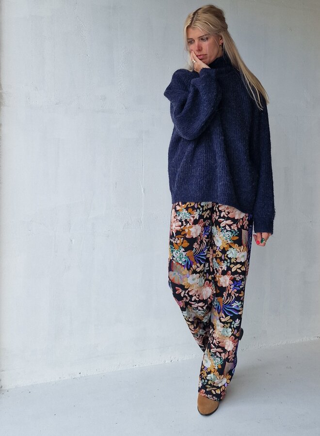 Wide leg in lengte "36 - Madame Liz - print