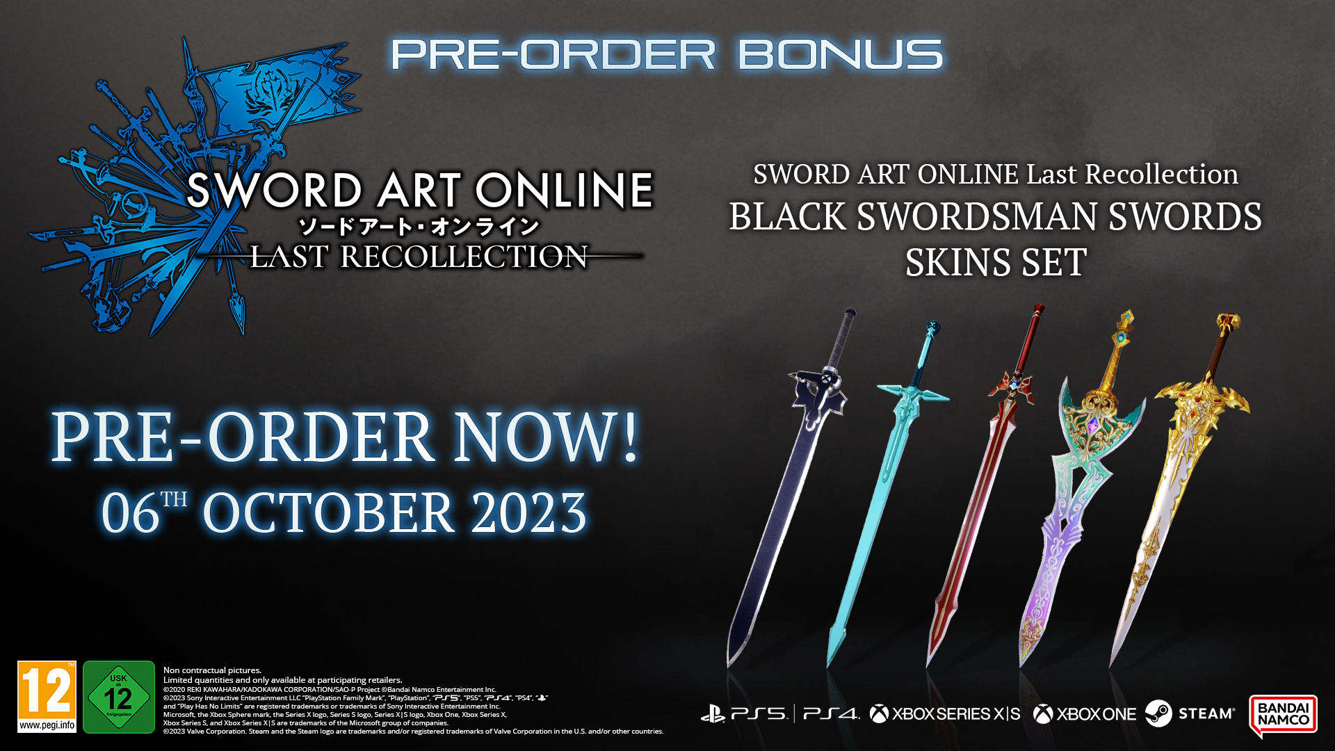Sword Art Online: Last Recollection (2023), PS5 Game