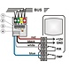 Jablotron JA-111H BUS-Modul-Schnittstelle für verdrahtete Detektoren Jablotron JA-111H BUS-Modul-Schnittstelle für verdrahtete Detektoren