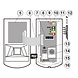 Jablotron JA-120PC Bus-PIR-Bewegungsmelder mit Kamera Jablotron JA-120PC Bus-PIR-Bewegungsmelder mit Kamera