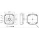Dahua PFA122 Montagebox Dahua PFA122 Montagebox