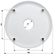 Dahua Deckenhalterung PFA102 Dahua Deckenhalterung PFA102