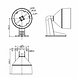 Hikvision DS-1273ZJ-DM26 Aluminium Wandhalterung Hikvision DS-1273ZJ-DM26 Aluminium Wandhalterung