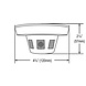 AlarmsysteemExpert.nl Rauchmelder Versteckte IP-Kamera, Full HD, PoE, ONVIF AlarmsysteemExpert.nl Rauchmelder Versteckte IP-Kamera, Full HD, PoE, ONVIF