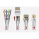 Nedis RJ45 Stecker CAT6 UTP Set 10 Stück Nedis RJ45 Stecker CAT6 UTP Set 10 Stück