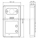 Dahua VTO3211D-P4 Video Intercom Außenposten mit 4 Drucktasten, Mifare-Tag-Reader, PoE Dahua VTO3211D-P4 Video Intercom Außenposten mit 4 Drucktasten, Mifare-Tag-Reader, PoE