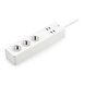 Nedis Wi-Fi Smart Socket | 3x Schuko Typ F | 4x USB | 16 A Nedis Wi-Fi Smart Socket | 3x Schuko Typ F | 4x USB | 16 A