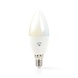 Nedis Wi-Fi Smart LED Lampe | Warmes bis kaltes Weiß E14 Nedis Wi-Fi Smart LED Lampe | Warmes bis kaltes Weiß E14