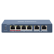 Hikvision DS-3E0106HP-E, 6 Anschlüsse, 1x High PoE, 3x PoE, 2x Uplink Hikvision DS-3E0106HP-E, 6 Anschlüsse, 1x High PoE, 3x PoE, 2x Uplink