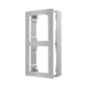 Hikvision DS-KD-ACW2 / S, modulare Gegensprechanlage, Aufputzrahmen 2 Module Edelstahl Hikvision DS-KD-ACW2 / S, modulare Gegensprechanlage, Aufputzrahmen 2 Module Edelstahl