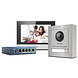 Komplettes Intercom-Kit aus Edelstahl mit PoE-Switch Komplettes Intercom-Kit aus Edelstahl mit PoE-Switch